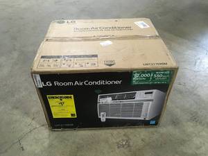 LG Electronics  12,000 BTU 115-Volt Window Air Conditioner LW1217ERSM Cools 550 Sq. Ft. with ENERGY STAR and Remote, Wi-Fi Enabled Customer returns Review all pictures