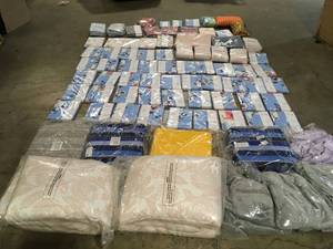 Mix lot of Bedroom Bedding and Sheets, Customer returns Review all pictures