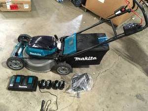 Makita 18 V (36V) LXT 21 Self-Propelled Lawn Mower, Customer return Review all pictures