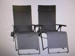 lot 2 image: Ozark Trail Quad Zero Gravity Chair...