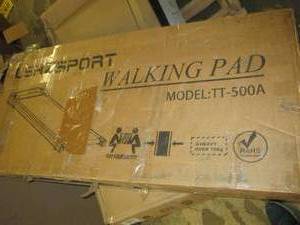 lot 23 image: portable under desk treadmill ,walk...