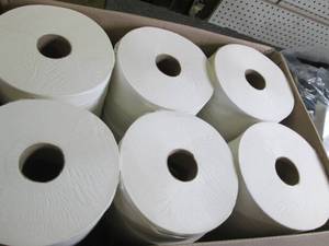lot 36 image: case of marcal pro jumbo roll bath ...