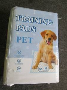 lot 44 image: pet training pads 50 medium ...