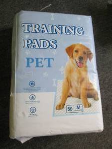 lot 45 image: pet training pads 50 medium ...