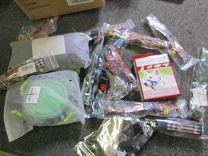 lot 50 image: lot of dog collars and leashes ...
