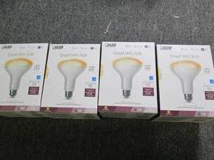 lot 57 image: 4 feit electric smart wifi bulbs ...