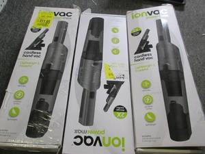 lot 75 image: 3 ion vac power maxs all power on m...
