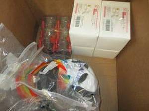 lot 105 image: box of new overstock misc ...