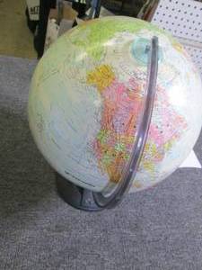 lot 111 image: world globe ...