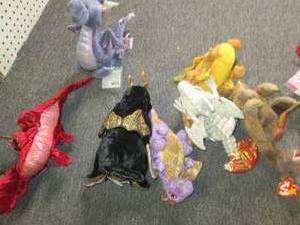lot 120 image: lot of plush toys...