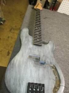 lot 137 image: electric guitar missing pieces ...