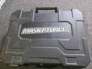 lot 145 image: plastic mastercraft drill box just ...