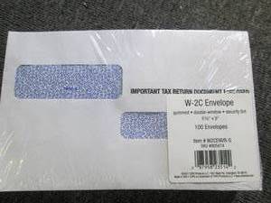 lot 190 image: 7 packages of 100 envelopes ...