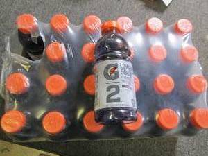 lot 195 image: case of 2420 fl oz bottles of G2 g...