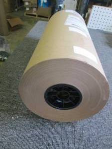 lot 204 image: 40 pound roll of craft paper ...