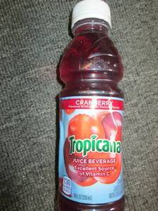 lot 210 image: 20 10 fl oz bottles of cranberry t...