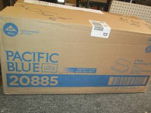 lot 242 image: case of pacific blue z fold paper t...