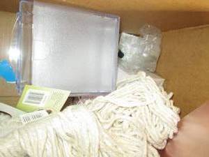 lot 243 image: box of misc office supplies ...