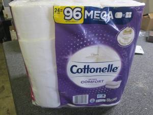 lot 255 image: package of cottonelle toilet paper...