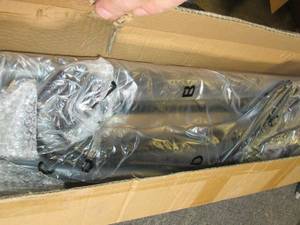 lot 278 image: 8-hook metal coat rack ...