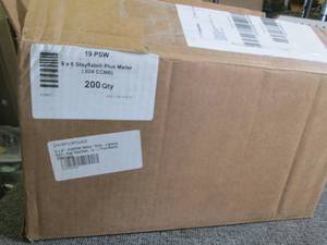 lot 307 image: case of 200 stayflats plus mailers ...
