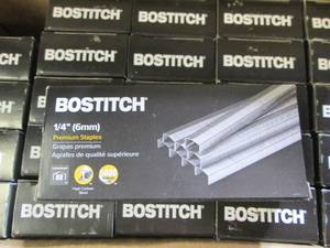 lot 310 image: case of bostitch 14 inch b8 staple...