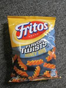 lot 318 image: case of 25 fritos honey bbq best by...