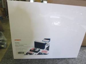lot 325 image: lot of 4 poppin file boxes ...