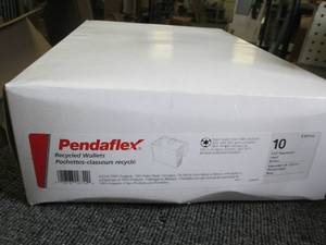 lot 327 image: 2 boxes of pendaflex recycled walle...