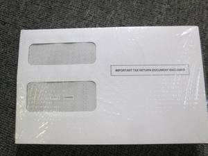 lot 329 image: case of double window envelopes ...
