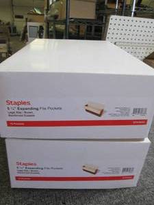 lot 353 image: 2 packages of 5 14 expanding file ...