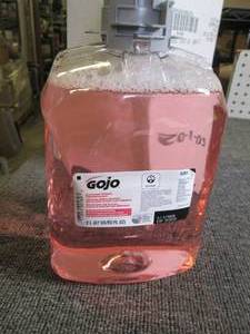 lot 356 image: case of 2 gojo luxury foam handwash...