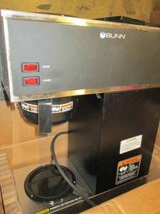 lot 362 image: bunn vpr-vps series coffee maker ...