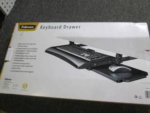 lot 370 image: fellowes keyboard drawer ...