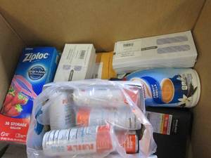 lot 394 image: box of office supplies ...