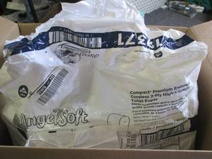 lot 395 image: package of angel soft premium embos...