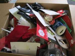 lot 432 image: box of christmas overstocks ...