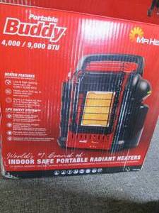 lot 434 image: portable buddy heater untested ...