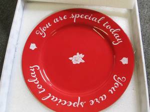 lot 454 image: specialty plate 11x11...