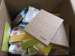 lot 455 image: box of new overstocks...