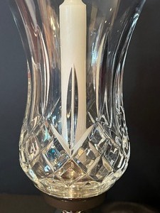 lot 14 image: Waterford Crystal Lismore Candle Holder