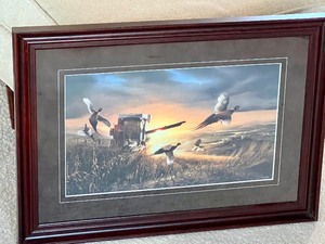 lot 62 image: Framed Terry Redlin Print