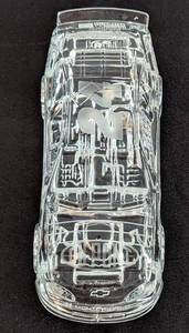 lot 70 image: Jeff Gordon #24 Etched Crystal Car
