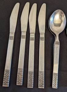 lot 101 image: Vintage Danika Flatware by MSI Japan