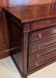 lot 108 image: Wood File Cabinet by Sligh