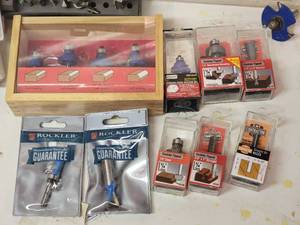 lot 16 image: Router Bit Bundle