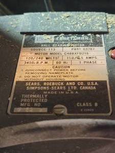 lot 18 image: Craftsman 10 inch Radial Arm Saw