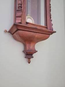 lot 11 image: Antique 19th Century Pendulum Wall Clock