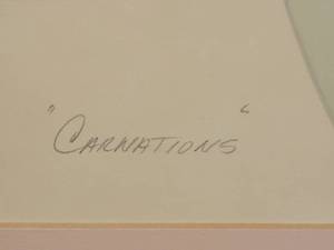 lot 53B image: Dreamy Pastel Fine Art Print - Carnations
