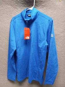 lot 17 image: NEW THE NORTH FACE 14 ZIP JACKET MEDIUM